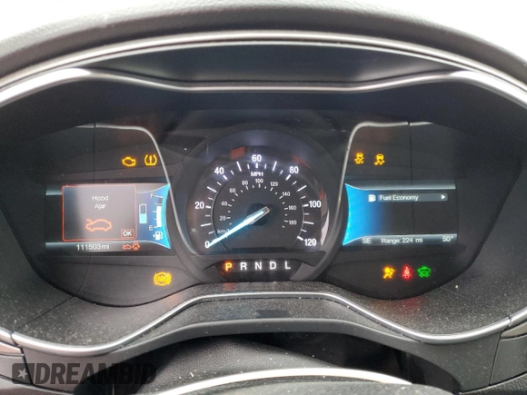 2018 Ford Fusion Hybrid S with VIN 3FA6P0UU5JR278435, listed as a Copart auction lot 52023375 with 111,503 mi miles and Clean Title. Bid and sale history available at carsss.com. Image 9.