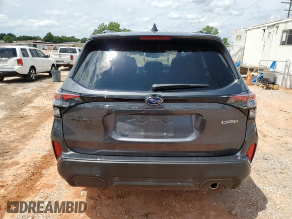 2025 Subaru Forester Touring с VIN JF2SLDTCXSH492278, выставлен на аукционе Copart как лот 59778025 с пробегом 10 447 миль миль и Списание • Salvage title. История ставок и продаж доступна на DreamBid. Изображение 6.