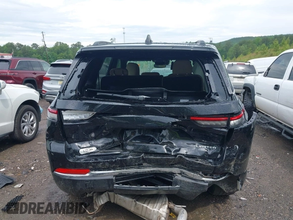 2023 Jeep Grand Cherokee Limited with VIN 1C4RJGBG1PC523186, listed as a IAAI auction lot 42143777 with 42,877 mi miles and . Bid and sale history available at DreamBid. Image 16.