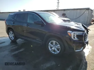 2024 GMC Terrain SLE z VIN 3GKALMEGXRL315692, wystawiony jako Copart lot #60173555 z przebiegiem 20 270 mil mil oraz Czysty tytuł • Clean title. Historia ofert i sprzedaży dostępna na DreamBid. Obrazek 4.