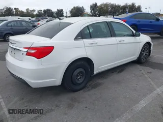2012 Chrysler 200 Touring with VIN 1C3CCBBG2CN264035, listed as a IAAI auction lot 42047608 with 225,234 mi miles. Bid and sale history available at carsss.com. Image 4.