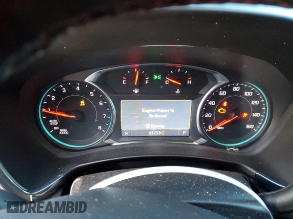 2024 Chevrolet Equinox RS with VIN 3GNAXMEG9RS161649, listed as a Copart auction lot 51132025 with 65,233 mi miles and Salvage Title. Bid and sale history available at DreamBid. Image 9.