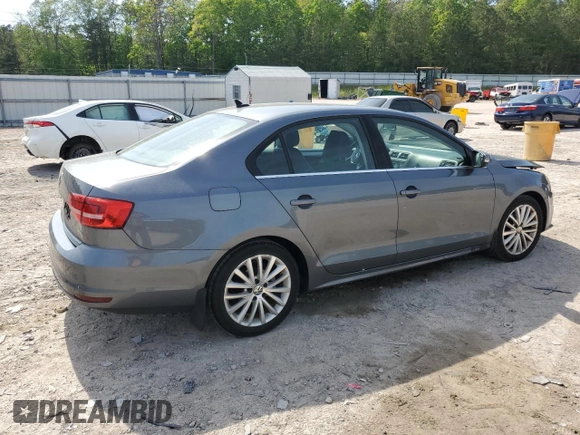 2015 Volkswagen Jetta SE z VIN 3VWD17AJ5FM309965, wystawiony jako Copart lot #54930665 z przebiegiem 141 918 mil mil oraz Szkoda całkowita • Salvage title. Historia ofert i sprzedaży dostępna na DreamBid. Obrazek 3.