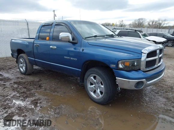 2004 Dodge 1500 SLT with VIN 1D7HU18D24S662134, listed as a IAAI auction lot 42080720 with 256,402 mi miles and . Bid and sale history available at carsss.com. Image 1.