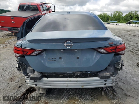 2024 Nissan Sentra SR with VIN 3N1AB8DVXRY329815, listed as a Copart auction lot 56524915 with 18,428 mi miles and Salvage title. Bid and sale history available at DreamBid. Image 6.
