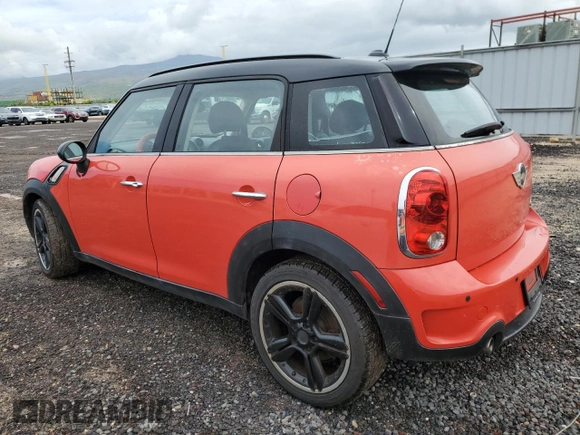 2011 MINI Countryman S z VIN WMWZC3C55BWL78416, wystawiony jako Copart lot #49507025 z przebiegiem 83 551 mil mil oraz Szkoda całkowita • Salvage title. Historia ofert i sprzedaży dostępna na DreamBid. Obrazek 2.