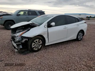 2017 Toyota Prius Two with VIN JTDKARFU9H3046683, listed as a Copart auction lot 53076595 with 49,404 mi miles and Salvage Title. Bid and sale history available at DreamBid. Image 1.