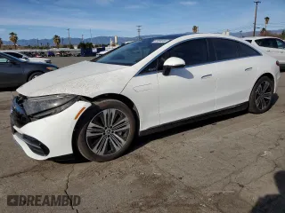 2023 Mercedes-Benz EQS with VIN W1KCG2DB8PA034777, listed as a Copart auction lot 45994965 with 16,798 mi miles and Salvage Title. Bid and sale history available at carsss.com. Image 1.