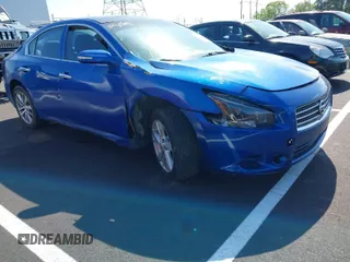2009 Nissan Maxima SV with VIN 1N4AA51E69C810436, listed as a IAAI auction lot 42006599 with 142,584 mi miles and . Bid and sale history available at DreamBid. Image 1.