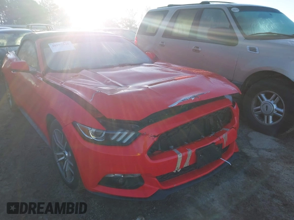 2017 Ford Mustang EcoBoost Premium with VIN 1FATP8UH3H5327164, listed as a IAAI auction lot 40997246 with 119,442 mi miles. Bid and sale history available at carsss.com. Image 1.
