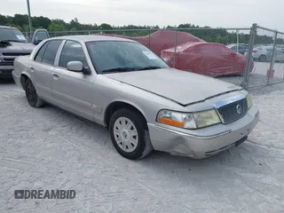2004 Mercury Grand Marquis GS with VIN 2MEFM74W04X669087, listed as a IAAI auction lot 42090394 with 172,008 mi miles and . Bid and sale history available at DreamBid. Image 1.