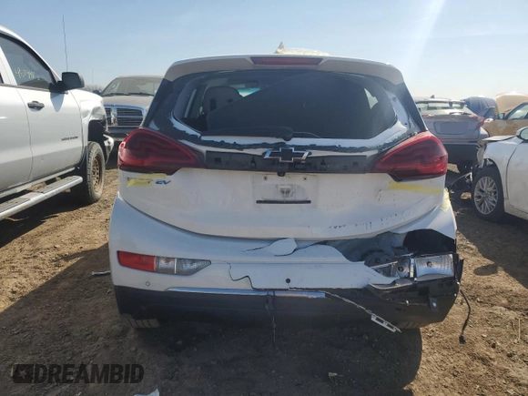 2021 Chevrolet Bolt EV LT with VIN 1G1FY6S05M4108088, listed as a Copart auction lot 48867605 with 25,121 mi miles and Salvage Title. Bid and sale history available at carsss.com. Image 6.