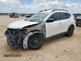 2017 Nissan Rogue SV with VIN 5N1AT2MT9HC811619, listed as a Copart auction lot 60618425 with 149,284 mi miles and Salvage title. Bid and sale history available at DreamBid. Image 1.
