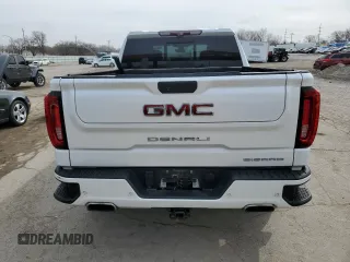 2020 GMC Sierra 1500 Denali with VIN 1GTU9FELXLZ269071, listed as a Copart auction lot 50322795 with 101,455 mi miles and Salvage Title. Bid and sale history available at DreamBid. Image 6.