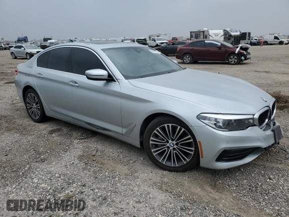 2020 BMW 5 Series 530i with VIN WBAJR3C06LCD05447, listed as a Copart auction lot 49008885 with Not Provided miles and Salvage Title. Bid and sale history available at DreamBid. Image 4.