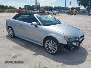 2015 Audi A3 with VIN WAUWFLFF8F1073168, listed as a IAAI auction lot 42523908 with 93,421 mi miles and . Bid and sale history available at DreamBid. Image 1.