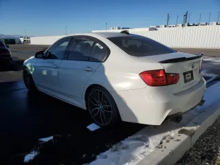 2014 BMW 3 Series 335i with VIN WBA3A9C59EF479669, listed as a Copart auction lot 89349195 with 82,779 mi miles and Salvage Title. Bid and sale history available at carsss.com. Image 2.