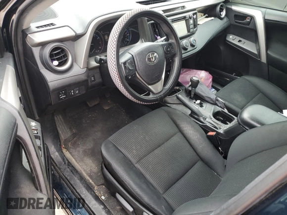 2017 Toyota RAV4 LE with VIN 2T3BFREV3HW579265, listed as a Copart auction lot 43581975 with 100,205 mi miles and Salvage Title. Bid and sale history available at carsss.com. Image 8.