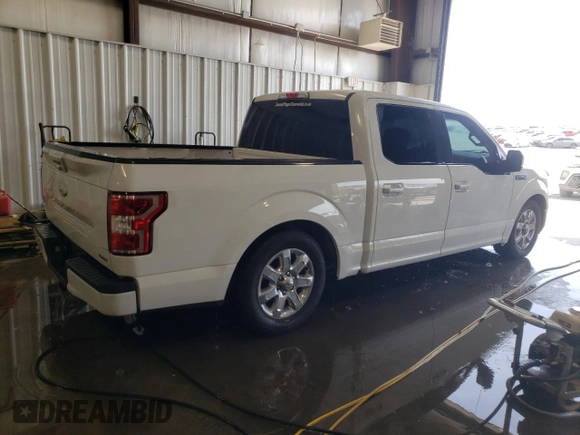 2018 Ford F-150 XL with VIN 1FTEW1CP2JKD53087, listed as a Copart auction lot 53963825 with 139,863 mi miles and Clean Title. Bid and sale history available at DreamBid. Image 3.
