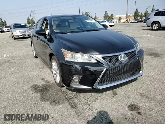2013 Lexus CT 200h with VIN JTHKD5BH8D2123969, listed as a Copart auction lot 59513835 with 90,176 mi miles and Salvage title. Bid and sale history available at DreamBid. Image 13.