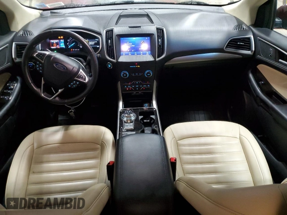 2020 Ford Edge SEL with VIN 2FMPK4J98LBA47837, listed as a Copart auction lot 51594465 with 36,233 mi miles and Salvage Title. Bid and sale history available at carsss.com. Image 8.