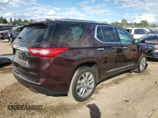 2018 Chevrolet Traverse Premier with VIN 1GNEVJKW2JJ100652, listed as a Copart auction lot 70258634 with 84,879 mi miles and Salvage Title. Bid and sale history available at carsss.com. Image 3.