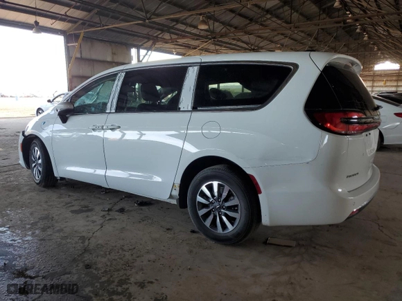 2023 Chrysler Pacifica Hybrid Touring L with VIN 2C4RC1L7XPR554353, listed as a Copart auction lot 89312525 with 41,951 mi miles and Non Repairable. Bid and sale history available at carsss.com. Image 2.