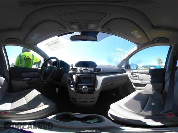 2015 Honda Odyssey EX-L with VIN 5FNRL5H61FB048170, listed as a IAAI auction lot 41822798 with 179,550 mi miles and . Bid and sale history available at DreamBid. Image 18.