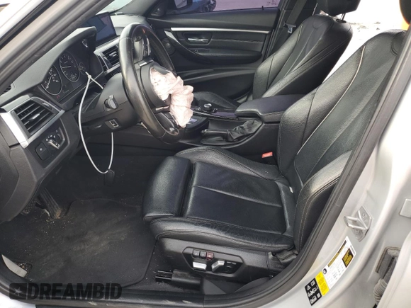 2017 BMW 3 Series 340i xDrive with VIN WBA8B7C31HA190096, listed as a Copart auction lot 82224424 with 89,531 mi miles and Salvage Title. Bid and sale history available at carsss.com. Image 7.