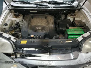 2006 Hyundai Santa Fe GLS with VIN KM8SC73D56U069948, listed as a Copart auction lot 44194725 with 155,194 mi miles and Clean Title. Bid and sale history available at carsss.com. Image 12.