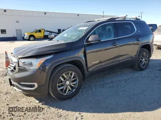 2017 GMC Acadia SLT with VIN 1GKKNULS0HZ228302, listed as a Copart auction lot 44735465 with 169,785 mi miles and Salvage Title. Bid and sale history available at carsss.com. Image 1.