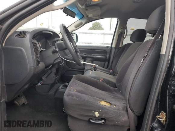 2005 Dodge 1500 SLT with VIN 1D7HU18D65S146263, listed as a Copart auction lot 52036505 with Not Provided miles and Salvage Title. Bid and sale history available at carsss.com. Image 7.