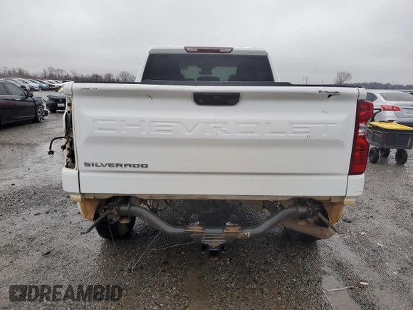 2022 Chevrolet Silverado 1500 with VIN 3GCPDAEK9NG640617, listed as a Copart auction lot 44462135 with 53,984 mi miles and Salvage Title. Bid and sale history available at DreamBid. Image 6.