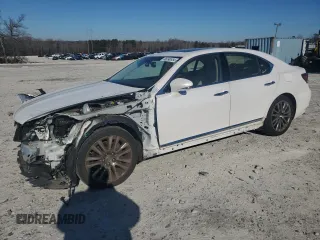 2017 Lexus LS with VIN JTHBL5EFXH5145845, listed as a Copart auction lot 86090854 with 51,905 mi miles and Salvage Title. Bid and sale history available at carsss.com. Image 1.