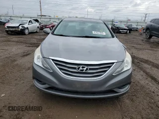 2011 Hyundai Sonata GLS with VIN 5NPEB4AC1BH151659, listed as a Copart auction lot 47637095 with 126,333 mi miles and Salvage Title. Bid and sale history available at carsss.com. Image 5.