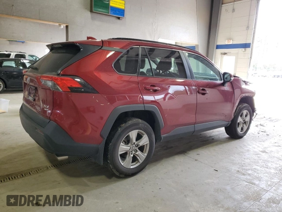 2023 Toyota RAV4 XLE with VIN 2T3P1RFV8PW378298, listed as a Copart auction lot 49070455 with 38,042 mi miles and Salvage Title. Bid and sale history available at carsss.com. Image 3.