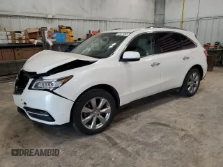 2016 Acura MDX Advance with VIN 5FRYD4H96GB006008, listed as a Copart auction lot 60021065 with 86,802 mi miles and Clean title. Bid and sale history available at DreamBid. Image 1.