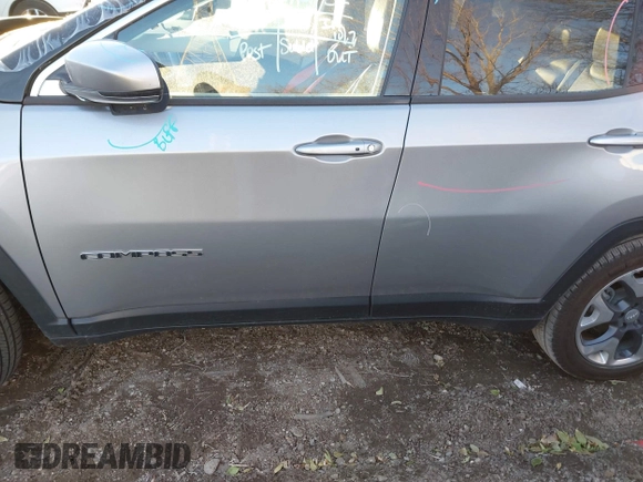 2020 Jeep Compass Limited z VIN 3C4NJCCB3LT150578, wystawiony jako IAAI lot #41054717 z przebiegiem 124 748 mil mil oraz . Historia ofert i sprzedaży dostępna na DreamBid. Obrazek 14.