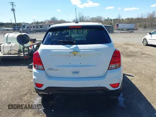 2020 Chevrolet Trax LS with VIN KL7CJNSB1LB090397, listed as a IAAI auction lot 41889908 with 100,435 mi miles. Bid and sale history available at carsss.com. Image 16.