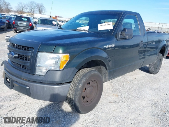2013 Ford F-150 XL with VIN 1FTMF1EM8DKD31579, listed as a IAAI auction lot 41412416 with 147,500 mi miles. Bid and sale history available at carsss.com. Image 20.