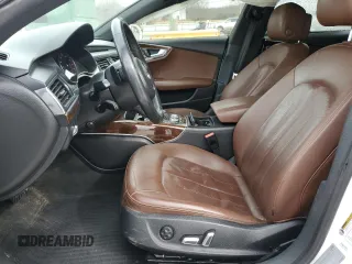 2018 Audi A7 Premium Plus with VIN WAUW3AFC9JN075029, listed as a Copart auction lot 48220215 with 118,740 mi miles and Salvage Title. Bid and sale history available at carsss.com. Image 7.