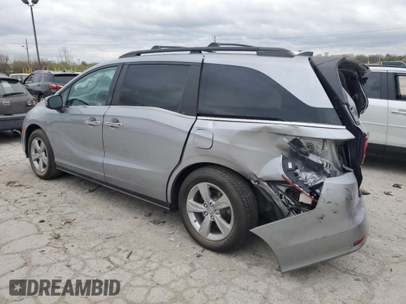 2019 Honda Odyssey EX-L z VIN 5FNRL6H73KB121127, wystawiony jako Copart lot #53118835 z przebiegiem 87 261 mil mil oraz Szkoda całkowita • Salvage title. Historia ofert i sprzedaży dostępna na DreamBid. Obrazek 2.