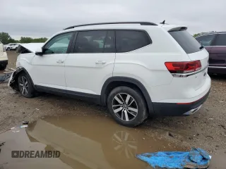 2021 Volkswagen Atlas SE с VIN 1V2LP2CA7MC525505, выставлен на аукционе Copart как лот 57610555 с пробегом 58 024 миль миль и Списание • Salvage title. История ставок и продаж доступна на DreamBid. Изображение 2.
