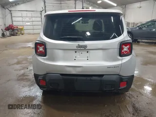 2017 Jeep Renegade Sport with VIN ZACCJAAB0HPG15296, listed as a IAAI auction lot 42134138 with 98,655 mi miles and . Bid and sale history available at DreamBid. Image 16.