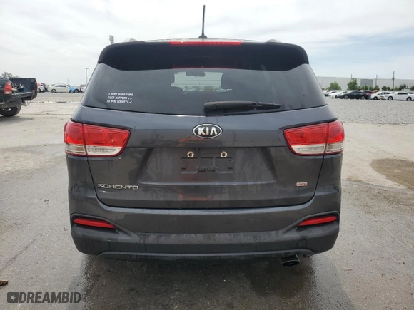 2017 Kia Sorento L with VIN 5XYPG4A37HG206934, listed as a Copart auction lot 50535825 with 82,112 mi miles and Salvage Title. Bid and sale history available at carsss.com. Image 6.