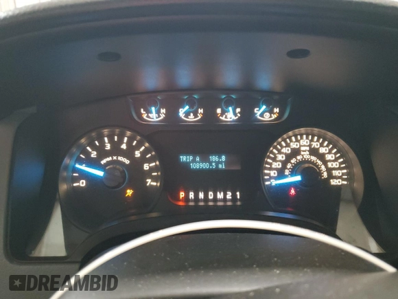 2013 Ford F-150 XL с VIN 1FTFX1EF5DFC48000, выставлен на аукционе Copart как лот 61336695 с пробегом 108 900 миль миль и Чистый • Clean title. История ставок и продаж доступна на DreamBid. Изображение 9.
