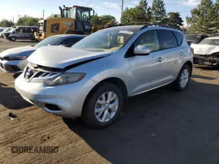 2013 Nissan Murano S with VIN JN8AZ1MW5DW314507, listed as a Copart auction lot 60318704 with 161,652 mi miles and Salvage Title. Bid and sale history available at carsss.com. Image 1.