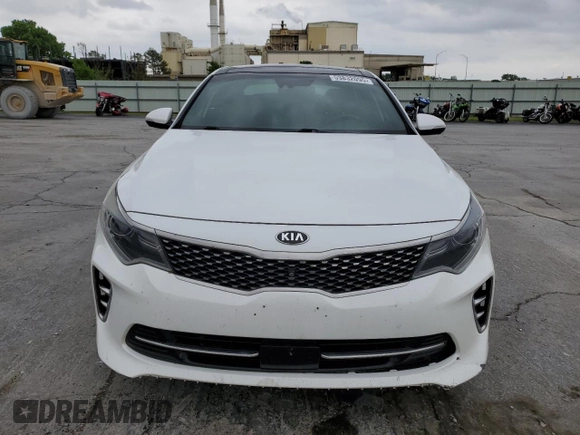 2016 Kia Optima SXL Turbo with VIN 5XXGV4L26GG080143, listed as a Copart auction lot 53832095 with 131,003 mi miles and Salvage title. Bid and sale history available at DreamBid. Image 5.