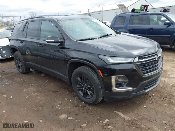 2022 Chevrolet Traverse LT Cloth with VIN 1GNERGKWXNJ128020, listed as a IAAI auction lot 41834528 with 41,087 mi miles. Bid and sale history available at carsss.com. Image 1.