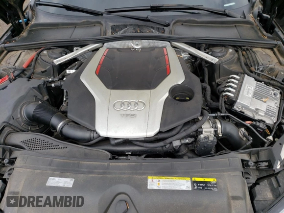 2018 Audi S4 Prestige with VIN WAUC4AF47JA081945, listed as a Copart auction lot 56495464 with 56,718 mi miles and Salvage Title. Bid and sale history available at carsss.com. Image 12.